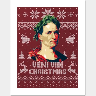 Julius Caesar Veni Vidi Christmas Posters and Art